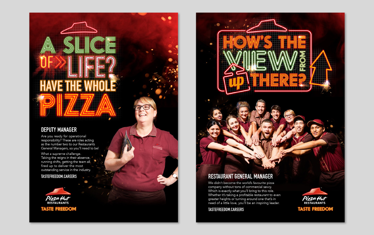 Pizza Hut posters