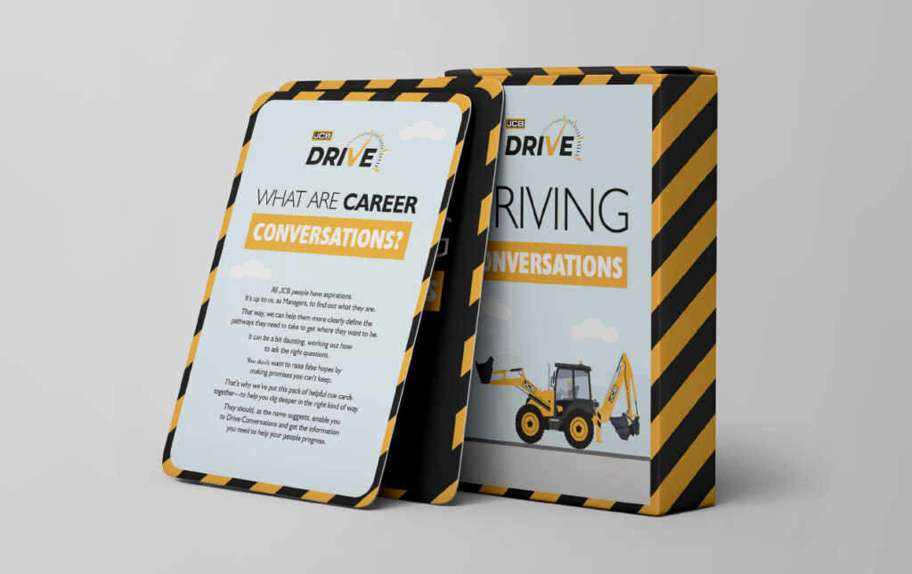 JCB driving conversations cards